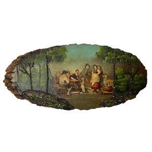 Antique Vintage Art Handcrafted Wall Art Handmade